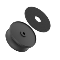 Pièces en aluminium sur mesure usinées CNC par le fabricant, stabilisateur de disque vinyle LP, disque de stabilisation pour tourne-disque