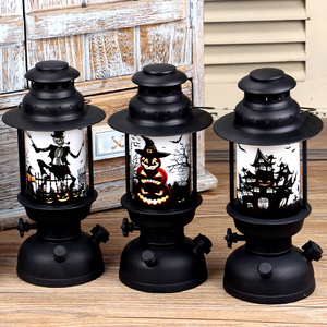 Linterna LED Decorativa de Halloween HLC con Diseño de Fantasma y Calavera, Adornos Vintage Espeluznantes para Bares, Salas de Escape y Decoración de Dormitorios - Product Image 4