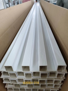 Lingrui hiện đại nội thất nghệ thuật louver trang trí 3D rãnh WPC tấm Tường cho tường hoặc trần nhà và trong nhà TV <span class=keywords><strong>PVC</strong></span> bao gồm bảng điều chỉnh - Product Image 2