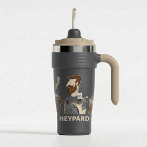 กระติกน้ำสุญญากาศสแตนเลส 316L ขนาด 40 ออนซ์ แบบกำหนดเอง ปราศจากสาร BPA ผนังสองชั้น พร้อมหูจับและหลอดดูด เก็บอุณหภูมิได้นาน 24 ชั่วโมง - ทันสมัย - Product Image 4