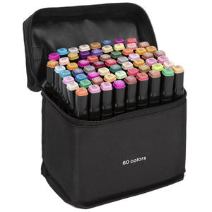 Marqueurs à alcool à pointe pinceau 168 couleurs, marqueurs de croquis, marqueurs d'art, stylo marqueur - Product Image 2