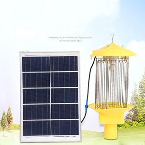 Lámpara <span class=keywords><strong>Insecticida</strong></span> Agrícola Inteligente LED <span class=keywords><strong>para</strong></span> Exteriores, Lámpara Mata Mosquitos Solar Impermeable - Product Image 4