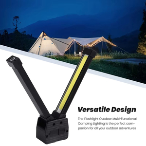 Có thể sạc lại xách tay <span class=keywords><strong>LED</strong></span> đèn pin cho ngoài trời & Cắm trại đa chức năng Lều & làm việc Ánh Sáng IP65 DC cung cấp điện - Product Image 5