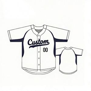 Maillot de baseball personnalisé pour adulte, respirant, grande taille, impression personnalisée par sublimation, vente en gros - Product Image 6