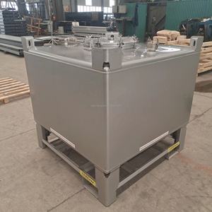 Tangki penyimpanan cair, 1000L SS UN 31AY tangki Tote IBC Transport laut - Product Image 1