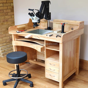 <span class=keywords><strong>Établi</strong></span> de <span class=keywords><strong>Bijoutier</strong></span> Haut de Gamme Kinway en Bois Massif Entièrement Fonctionnel pour la Création de Bijoux DIY - Product Image 1
