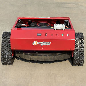 จัดส่งฟรีหุ่นยนต์ตัดหญ้าอัจฉริยะ RC รถตัดหญ้าน้ำมันเบนซินมินิแทรคเตอร์ขนาดเล็กหุ่นยนต์เลี้ยวไม่ใช้แก๊สเครื่องตัดหิมะใบมีดตัดหญ้า - Product Image 5