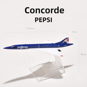 16Cm 1/400 Pepsi Hãng Không Concorde Diecast Kim Loại Máy Bay Mô Hình Sưu Tập Hiển Thị Quà Tặng - Product Image 1