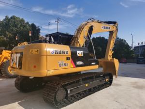 Excavatrice d'occasion d'origine japonaise Caterpillar CAT323D 32 tonnes Excavatrice sur chenilles hydraulique Bagger pour pompe Caterpillar - Product Image 2