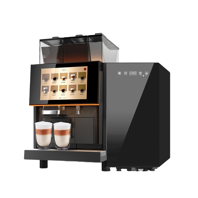 Wholesale Double Bean Tank Fully Automatic 10.1" Touch Screen Commercial Espresso Coffee Maker Machine for Business