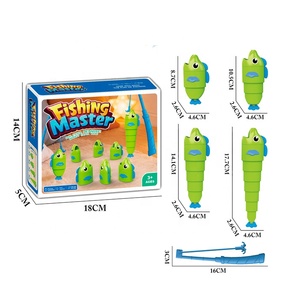 Juego de Pesca de Plástico Bao Han para 2 Jugadores, Juego de Apilamiento para Estimular el Cerebro, 10 Piezas, Juegos de Mesa para Niños y Adultos - Product Image 6