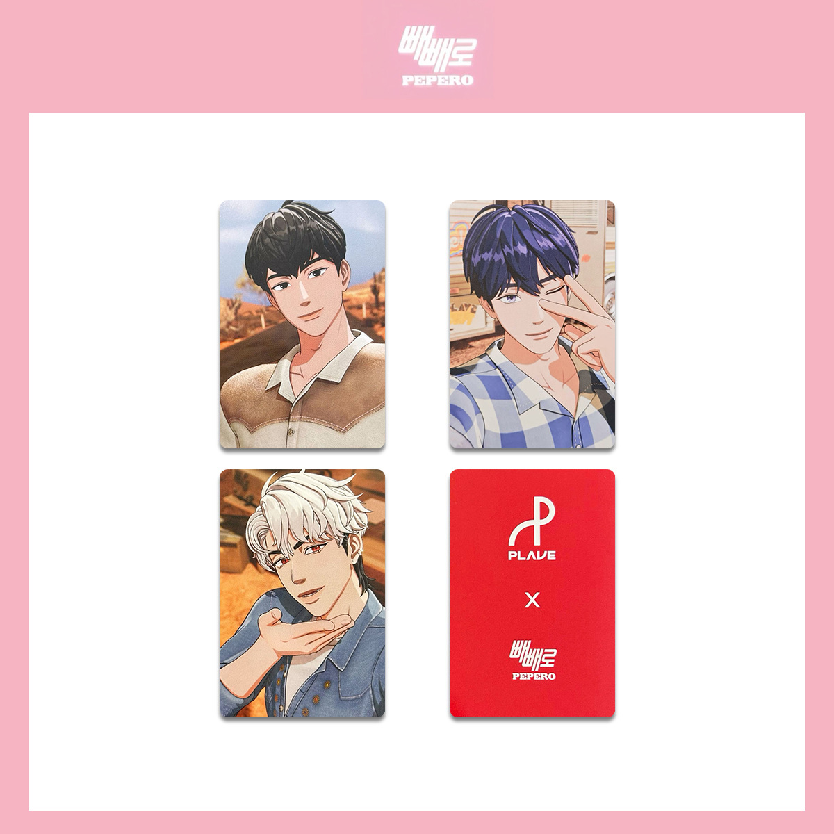 Plave Pepero Photocard 5pcs/set Noah Eunho Quality Postcards