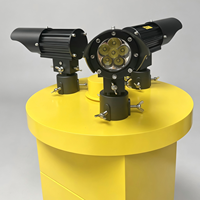 Balise rotative LED conforme à la réglementation ICAO pour les opérations de vol de nuit en hélicoptère