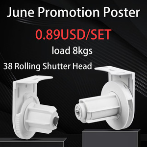 Khuyến Mãi Cổ Phiếu Hiện Đại Để Che Nắng Cross-Biên Giới Bán Lẻ Phụ Kiện 38Mm Nhựa PC Con Lăn Màn Trập Rèm Cực Theo Dõi Phụ Kiện - Product Image 2