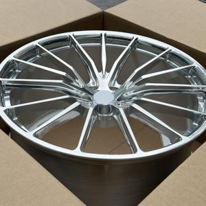 Jantes de voiture monobloc en aluminium T6061 poli, forgées sur mesure, concaves, multi-branches, 18-26 pouces, pour <span class=keywords><strong>Audi</strong></span> Q8 <span class=keywords><strong>SQ8</strong></span> R8 - Product Image 3