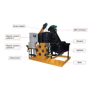 TECON 3 in 1 cassaforma di plastica leggera del vestito di TFC-1000 della macchina per calcestruzzo della schiuma per la muffa della costruzione