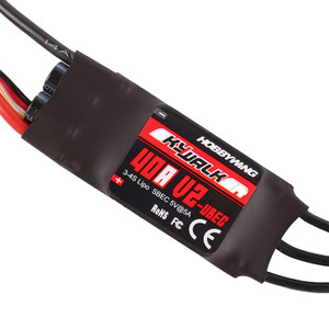 Contrôleur de vitesse ESC sans balais Hobbywing SKYWALKER Series 2-6S 20A 30A 40A 50A 60A 80A avec UBEC pour quadricoptère RC - Product Image 5
