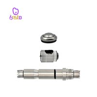 Pièce à main dentaire 1:1 à turbine interne Ti-Max X25L connecteur de type E à faible vitesse à contre-angle avec conception antidérapante
