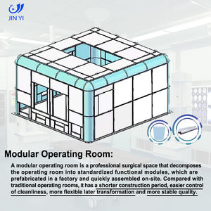 Прямая Продажа с завода, высокое качество, помещение для ICU, простота установки, беспылевая Стерильная модульная Операционная для больничной комнаты - Product Image 4