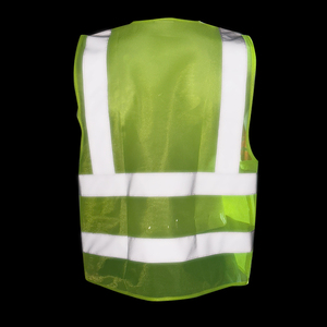 Chaleco de Seguridad Reflectante de Alta Visibilidad con Cierre Frontal y Tiras Reflectantes para Trabajos al Aire Libre, CITICITY Venta al Por Mayor, Corea - Product Image 3