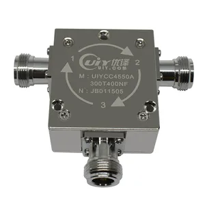 Mobile Communication 300 to 400 MHz RF Coaxial Circulator with High Isolation