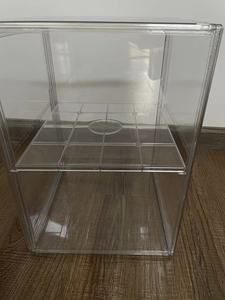 Hộp đựng giày xếp chồng được với cửa đóng từ tính, hộp đựng giày thể thao, ủng có vách ngăn, hộp đựng đồ lớn có nắp đậy - Product Image 2