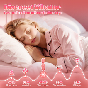 Vibrador Mini Bullet Portátil com 9 Vibrações, Massageador AV, Brinquedo Sexual para Mulheres, Dildo para Estimulação da Vagina, Clitóris e Ponto <span class=keywords><strong>G</strong></span> - Product Image 6