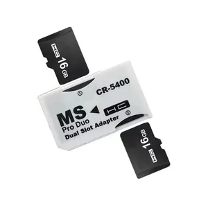 <span class=keywords><strong>Adaptador</strong></span> de Tarjeta de Memoria <span class=keywords><strong>Micro</strong></span> <span class=keywords><strong>SD</strong></span> TF a Memory Stick Pro Duo para <span class=keywords><strong>PSP</strong></span> 1000 2000 3000, Plug and Play - Product Image 1