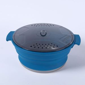 Food-grade Silicone Foldable Compact <b>Kettle</b>-portable for <b>Camping</b> and Outdoor Use, Suitable for Open Flames - Product Image 4
