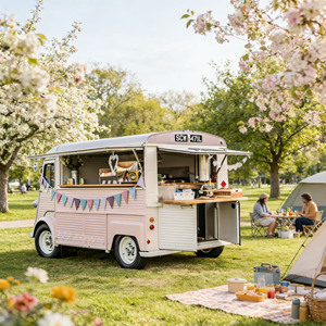 Low Noise Operating Food Cart Comfortable Mobile Food <b>Trailer</b> for Long Time Work - Product Image 1