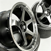Rines de Aleación de Aluminio Forjado Personalizados de 17 18 19 20 21 22 Pulgadas 4x100 4x114.3 5x100 5x108 5x112 5x114.3 5x115 5x120 5x127 5x130