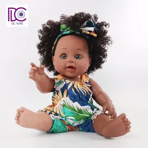 Muñeca Negra DC Toy 2023 en EE. UU., Muñeca <span class=keywords><strong>Reborn</strong></span> Realista y Suave, Regalo de 12 Pulgadas, Muñeca Africana de Vinilo y Goma con IC - Product Image 1