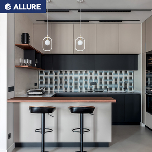 Allure, nuevo modelo, organizador de estilo agitador, gabinete de madera, diseño de cocina moderno pequeño inteligente - Product Image 3