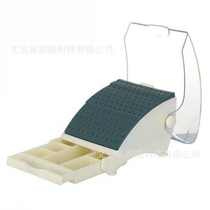 Dental 142-Hole Drawer Type Curved Bur <b>Box</b> High Low Speed Storage Oral Plastic Cleaning <b>Box</b> For Home Commercial Use - Product Image 5