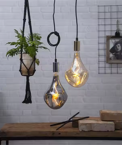 Alien Shape LED Edison Lamp Oversized 2700K Soft White Vintage Glass Body Large Decorative Light Bulb for <span class=keywords><strong>Restaurant</strong></span> E27 AC/DC - Product Image 5
