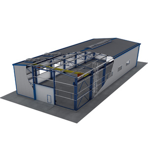 Pré-fabricada Armazém Pré-fabricado Estrutura Aço Oficina Edifícios Construção e Imobiliário Galpão <span class=keywords><strong>Metal</strong></span> - Product Image 1