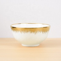 Service de table de luxe 16 pièces en porcelaine blanc or de haute qualité, style européen et américain, design moderne, pour usage en restaurant, ustensiles OEM