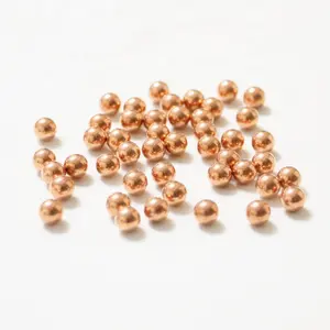 Hot sale 7mm solid pure copper balls 99.9% copper spheres