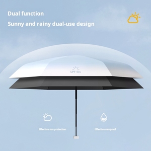 Siêu Nhẹ Nhỏ Gọn Xách Tay Mini Gradient Màu Upf50 + Của Phụ Nữ Ô Thiết Kế Dễ Thương Cho Những Ngày Mưa Nắng - Product Image 6