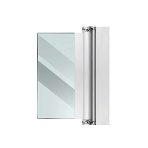 Charnière pivotante moderne en aluminium pour porte de douche, idéale pour les salles de bain d'appartements et d'hôtels, durable, résistante à la corrosion, pour porte en verre sans cadre - Product Image 1