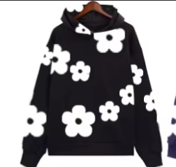 Felpe con Cappuccio OMMiZ in Denim di Cotone con Stampa a Lettere, Stile Streetwear Americano per Stampa Puff Baping <span class=keywords><strong>Spider</strong></span>, Fornitore Diretto all'Ingrosso - Product Image 5