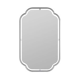 Customized Floating Metal Iron Frame Art <strong>Deco</strong> 4mm Thick Wall <strong>Mirror</strong> Durable Decorative Art for Home Use - Product Image 3