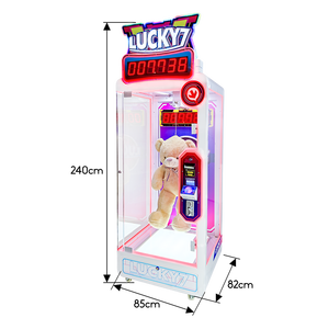 Machine à griffes <span class=keywords><strong>LUCKY7</strong></span> de Leon Amusement Equipment, jeux à monnayeur, garantie 1 an, 110/220V, lumières clignotantes - Product Image 3