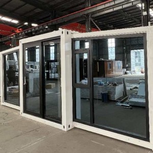Maisons préfabriquées de luxe extensibles en conteneurs de 20, 30 et 40 pieds avec isolation supplémentaire et grande façade vitrée pour les zones tropicales - Product Image 6
