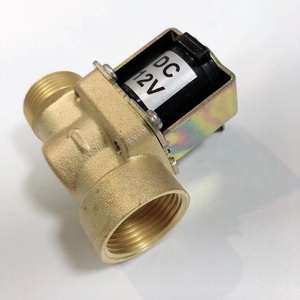 Male to Female Thread G 3/4" <strong>Solenoid</strong> <strong>Valve</strong> 220v Brass Body Angle <strong>Valve</strong> <strong>Ceme</strong> Brass Solar Water Heater DC12V <strong>Solenoid</strong> <strong>Valve</strong> - Product Image 2