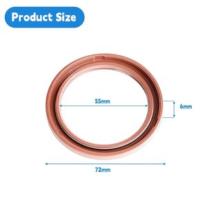 Joint d'étanchéité à l'huile Parker F6317 55x72x6 PTFE, joint d'étanchéité rotatif haute pression pour arbre - Product Image 2