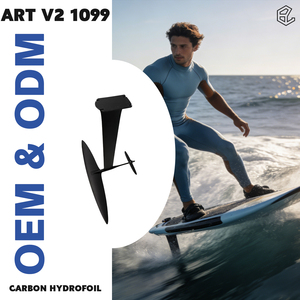 High Aspect Hydrofoil ART V2 1099 Carbon Wing Foil Efficient Pumping Stable Ride Fast Glide Marine Sports Setup - Product Image 1