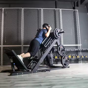 Máquina de Entrenamiento de Músculos de Glúteos y Abdomen con Patas de Acero de 3mm de Grosor, Dispositivo de Doble Función para Sentadillas Invertidas, <span class=keywords><strong>Prensa</strong></span> de <span class=keywords><strong>Piernas</strong></span> Inclinada y Hack Squat - Product Image 5