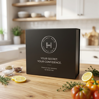 Boîte cadeau rigide de luxe, logo personnalisé en estampage à chaud, laminage mat, carton mat recyclable, revêtement UV, fermeture magnétique, bougie