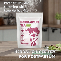 Tisane post-partum aromatisée, 5g x 10 sachets, emballage en boîte pour le bien-être quotidien
